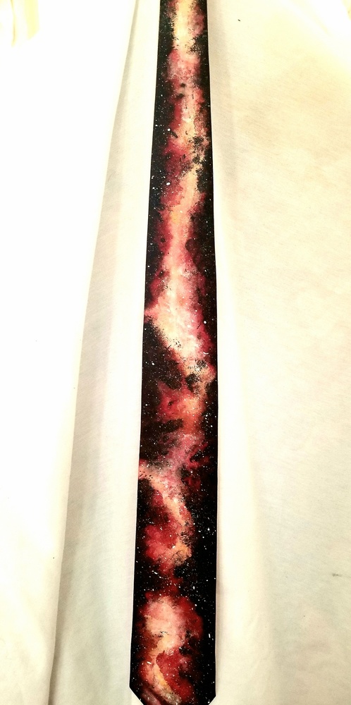 Locally hand-painted Tie